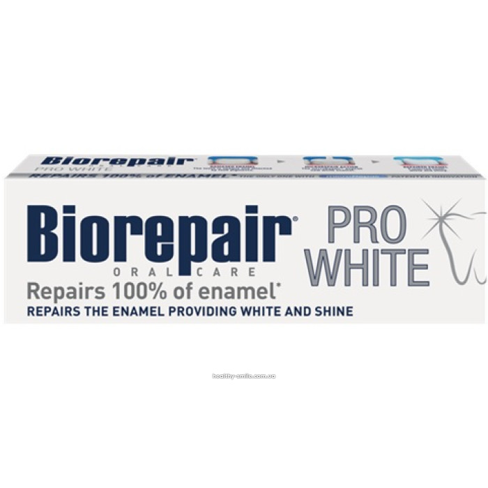 Biorepair Pro White паста для натуральної білизни зубів, 75 мл
